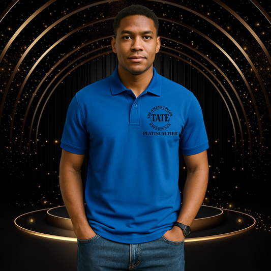 Men's Polo Shirt, Classic Piqué Polo, Casual Men's Fashion, Everyday Comfort Wear, The Ameya Taylor Experience