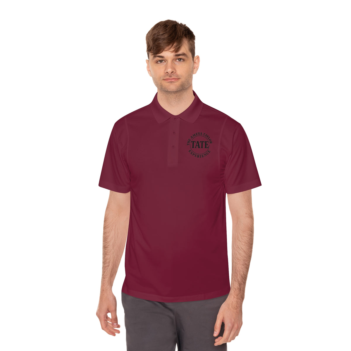 Men's Active Polo Shirt, Sport Performance Polo, Outdoor Adventure Menswear, Casual Athletic Style, The Ameya Taylor Experience