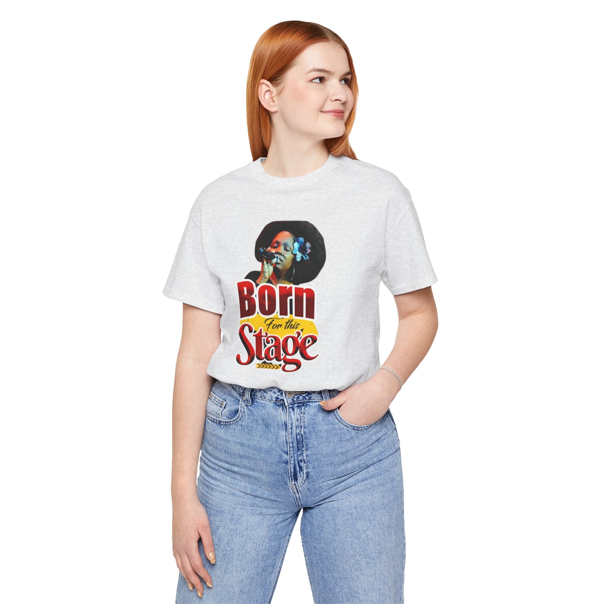 Vintage Vibe Short Sleeve Tee - 'Ready for This Stage'