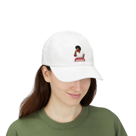 Confidence Dad Hat, Classic White Baseball Cap, Stylish Unisex Headwear, Adjustable Cotton Hat, The Ameya Taylor Experience