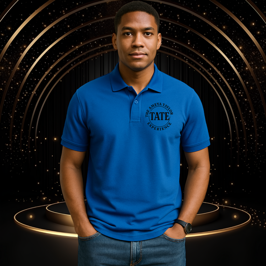Classic Men’s Piqué Polo, Polo Shirt with Logo, Timeless Casual Wear, Men’s Everyday Polo Shirt, The Ameya Taylor Experience

