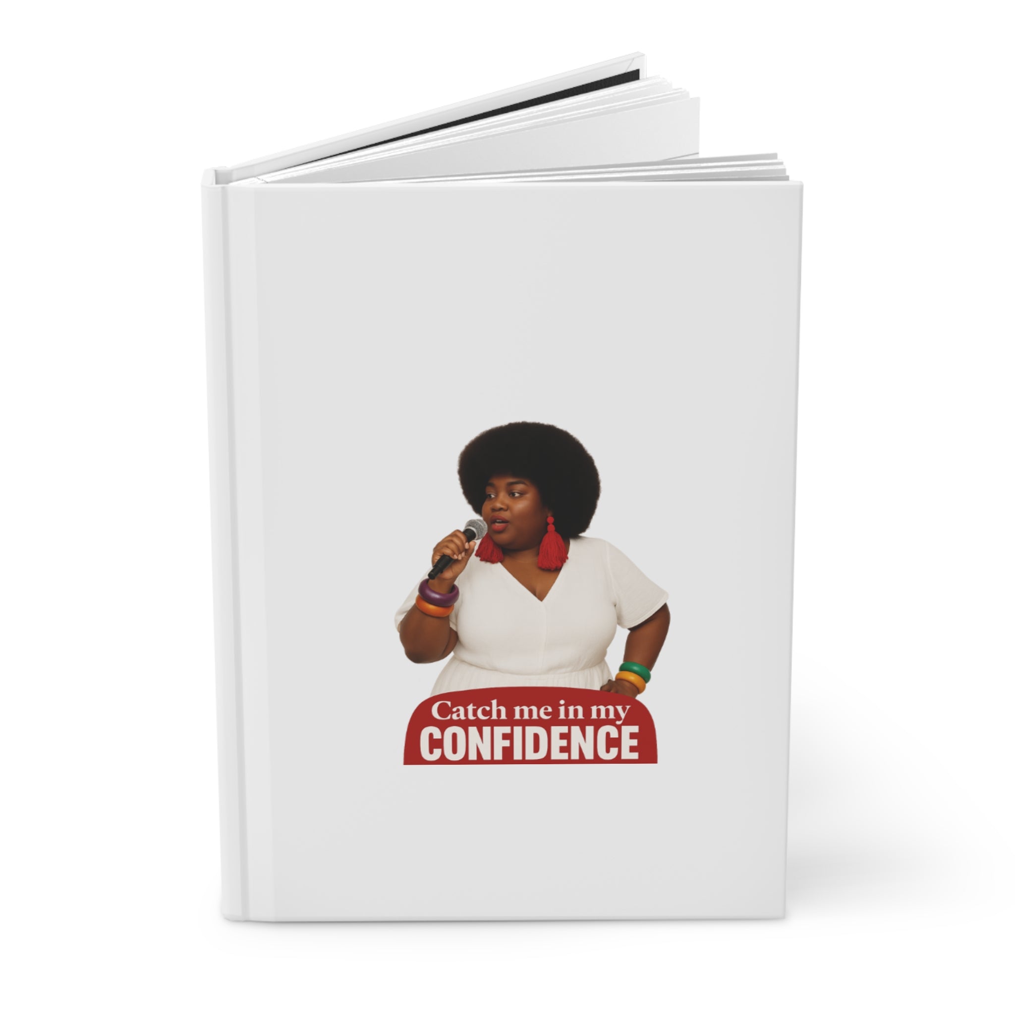 Empowering Confidence Journal, Hardcover Motivational Journal, Personalized Writing Journal, Confidence Boosting Notebook, The Ameya Taylor Experience