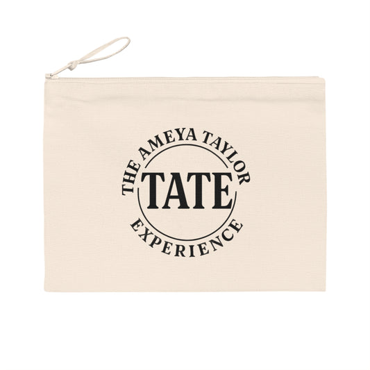 Personalized Canvas Pencil Case, Custom Pencil Pouch, Canvas Pencil Case for Adults, Personalized School Accessories, The Ameya Taylor Experience