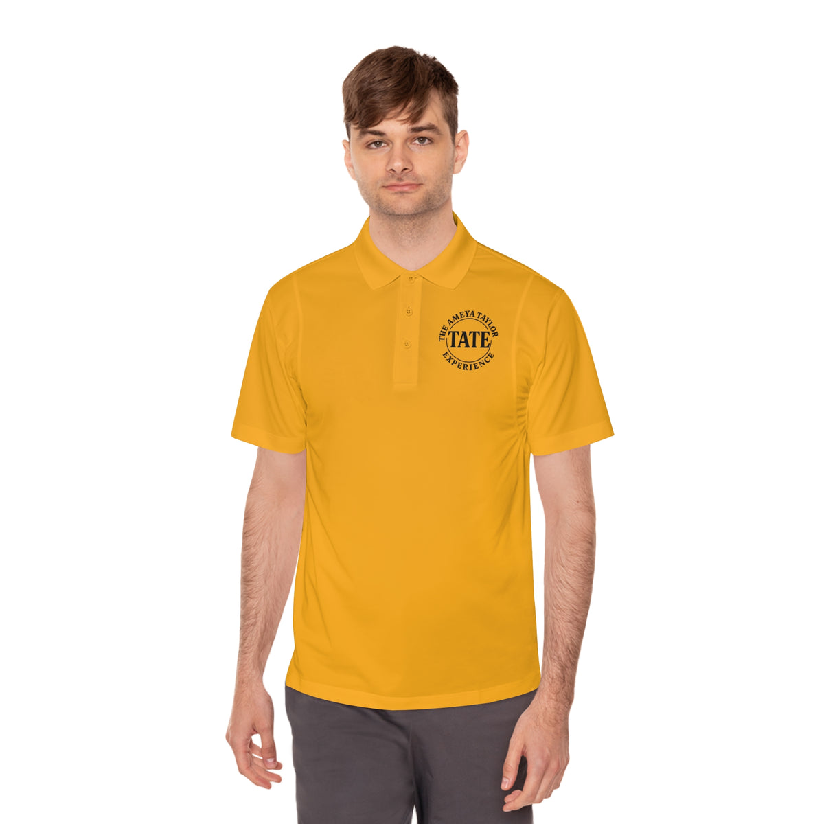 Men's Active Polo Shirt, Sport Performance Polo, Outdoor Adventure Menswear, Casual Athletic Style, The Ameya Taylor Experience