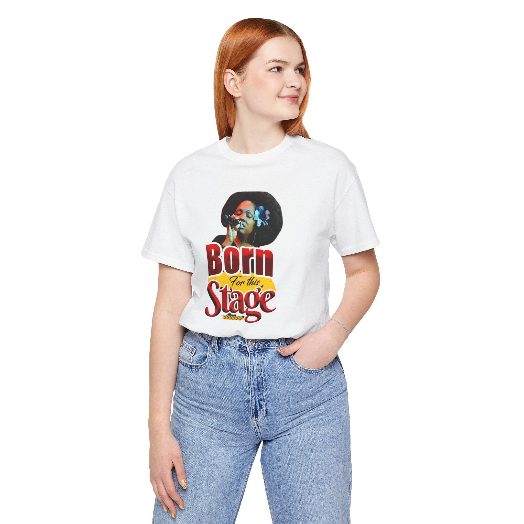 Vintage Vibe Short Sleeve Tee - 'Ready for This Stage'