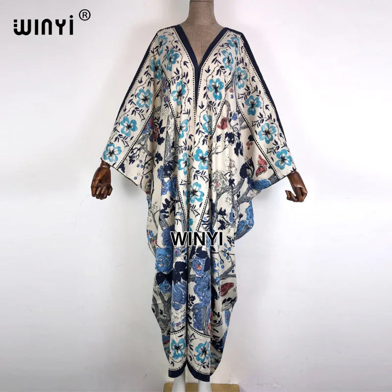 MooMoo Dress| MooMoos| kaftan Printed For Women sukienka Design| MooMoo sets Maxi Long Summer Autumn Party Elegant Dress