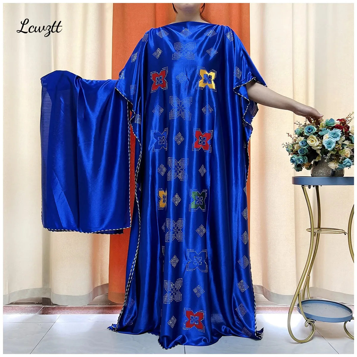 Quality Abaya For Women | Kaftan Clothing With Scarf | Women Silk Dress | MooMoo Dress For Luxury Women
