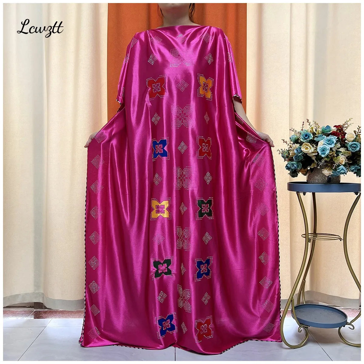 Quality Abaya For Women | Kaftan Clothing With Scarf | Women Silk Dress | MooMoo Dress For Luxury Women