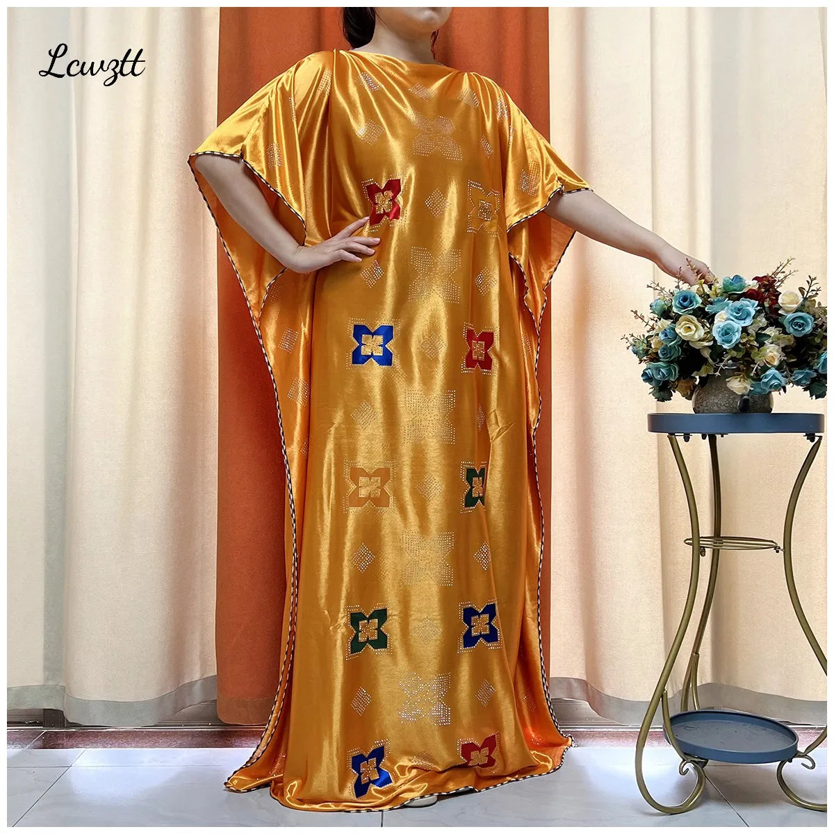 Quality Abaya For Women | Kaftan Clothing With Scarf | Women Silk Dress | MooMoo Dress For Luxury Women