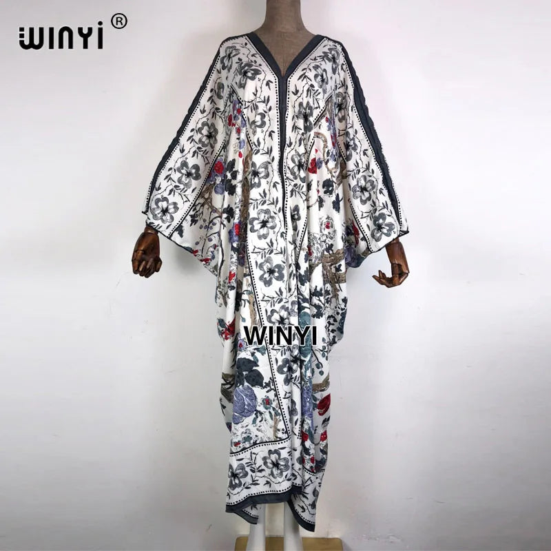 MooMoo Dress| MooMoos| kaftan Printed For Women sukienka Design| MooMoo sets Maxi Long Summer Autumn Party Elegant Dress