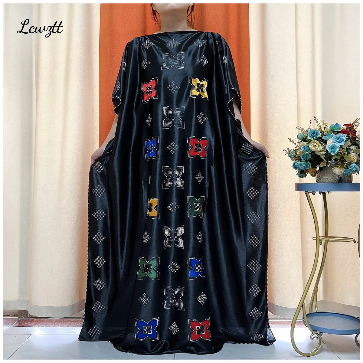 Quality Abaya For Women | Kaftan Clothing With Scarf | Women Silk Dress | MooMoo Dress For Luxury Women