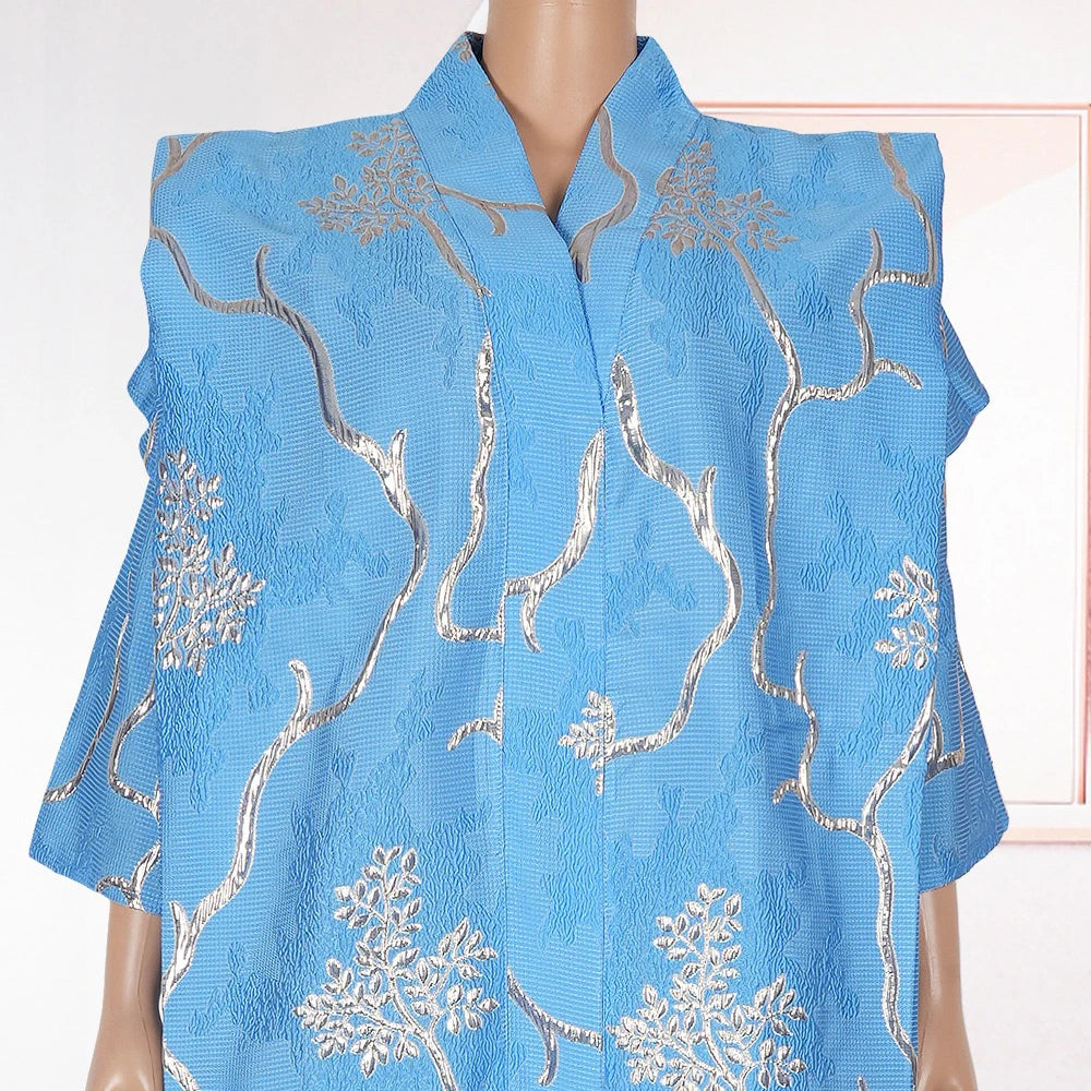 Elegant Dashiki Ankara MooMoo for Women | v Neck Large Size Traditional Femminine Kaftan| Maxi Long Dress  Cloth