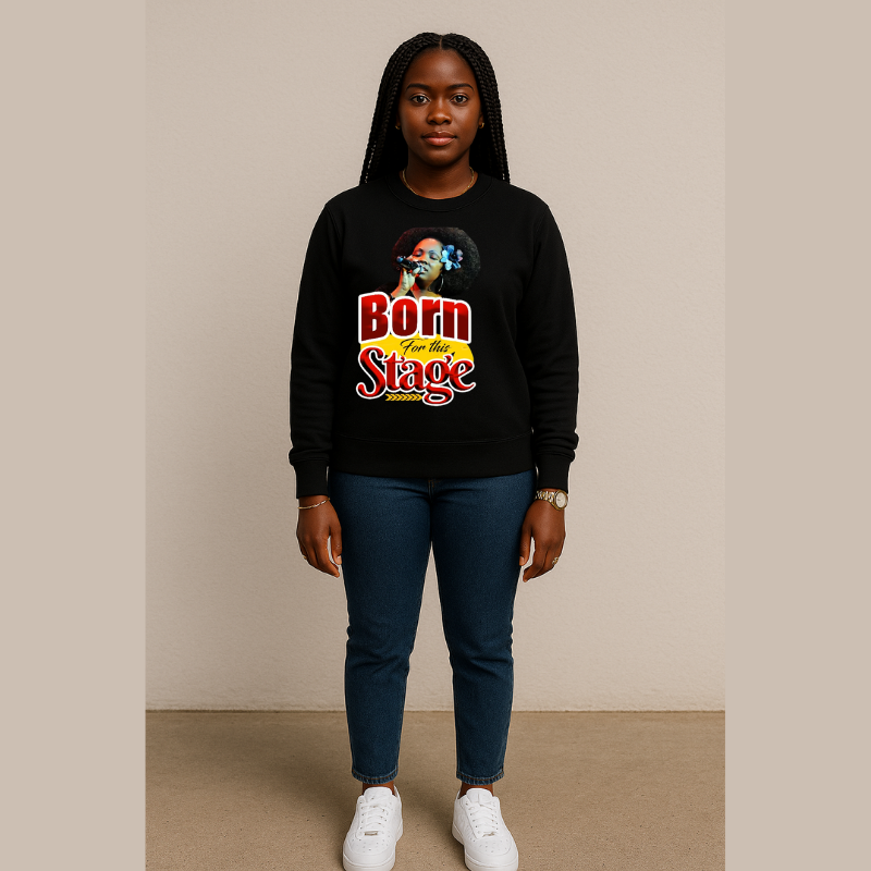 born for this stage sweatshirt, the ameya experience