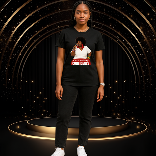 Confidence Graphic Tee, Empowerment T-Shirt, Unisex Jersey Tee, Self-Love Apparel, Bold Statement Shirt, Gift for Friends