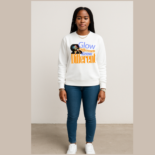 Born to Shine Sweatshirt – Motivational Unisex Crewneck – Inspirational Fleece Pullover