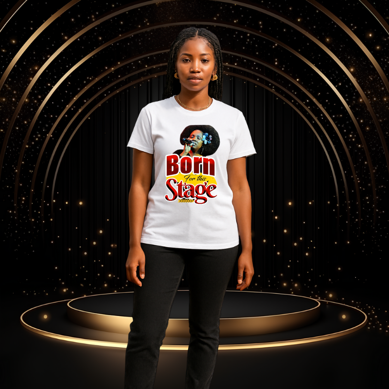 Vintage Vibe Short Sleeve Tee - 'Ready for This Stage'